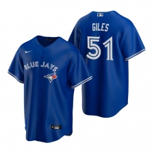Men's Nike Toronto Blue Jays #51 Ken Giles Royal Alternate Stitched Baseball Jersey