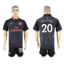 Arsenal #20 Mustafi Sec Away Soccer Club Jersey