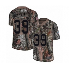 Youth Baltimore Ravens #39 Tyler Ervin Limited Camo Rush Realtree Football Jersey
