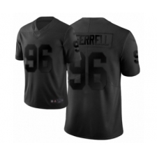 Youth Oakland Raiders #96 Clelin Ferrell Limited Black City Edition Football Jersey