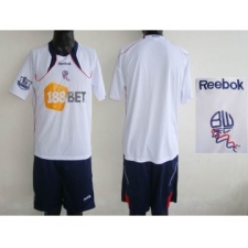 Bolton Wanderers Blank White Home Soccer Club Jersey