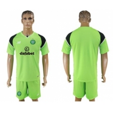 Celtic Blank Green Goalkeeper Soccer Club Jersey