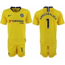 Chelsea #1 Arrizabalaga Away Soccer Club Jersey