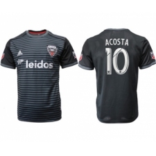 D.C. United #10 Acosta Home Soccer Club Jersey