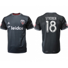 D.C. United #18 Stieber Home Soccer Club Jersey