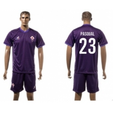 Florence #23 Pasqual Home Soccer Club Jersey
