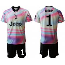 Juventus #1 Buffon Anniversary Soccer Club Jersey