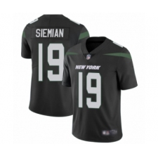 Youth New York Jets #19 Trevor Siemian Black Alternate Vapor Untouchable Limited Player Football Jersey