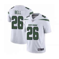 Men's New York Jets #26 Le Veon Bell White Vapor Untouchable Limited Player Football Jersey