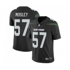 Men's New York Jets #57 C.J. Mosley Black Alternate Vapor Untouchable Limited Player Football Jersey