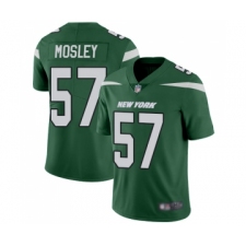 Men's New York Jets #57 C.J. Mosley Green Team Color Vapor Untouchable Limited Player Football Jersey