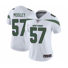 Women's New York Jets #57 C.J. Mosley White Vapor Untouchable Limited Player Football Jersey