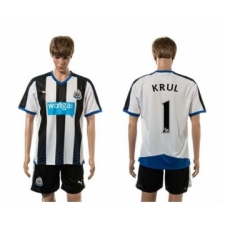 Newcastle #1 KRUL Home Soccer Club Jersey