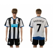 Newcastle #7 SISSOKO Home Soccer Club Jersey