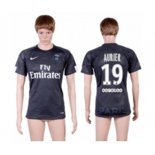 Paris Saint-Germain #19 Aurier Sec Away Soccer Club Jersey
