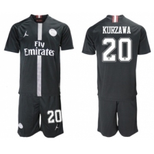 Paris Saint-Germain #20 Kurzawa Home Jordan Soccer Club Jersey