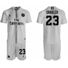 Paris Saint-Germain #23 Draxler Away Jordan Soccer Club Jersey