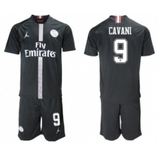 Paris Saint-Germain #9 Cavani Home Jordan Soccer Club Jersey