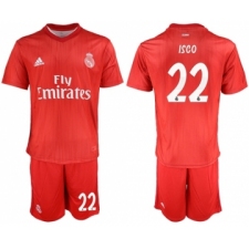 Real Madrid #22 Isco Third Soccer Club Jersey