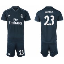 Real Madrid #23 Kovacic Away Soccer Club Jersey