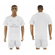 Real Madrid Blank Marine Environmental Protection Home Soccer Club Jersey