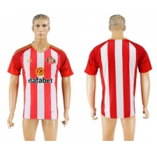 Sunderland Blank Home Soccer Club Jersey