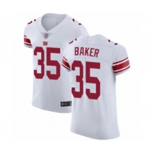 Men's New York Giants #35 Deandre Baker White Vapor Untouchable Elite Player Football Jersey