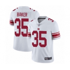 Men's New York Giants #35 Deandre Baker White Vapor Untouchable Limited Player Football Jersey