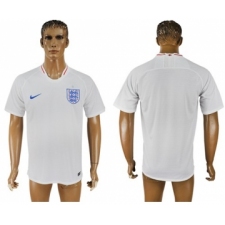 England Blank Home Thai Version Soccer Country Jersey