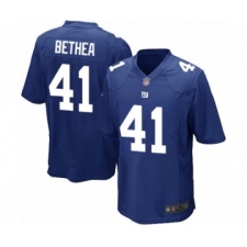 Men's New York Giants #41 Antoine Bethea Game Royal Blue Team Color Football Jersey