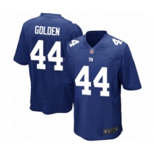 Men's New York Giants #44 Markus Golden Game Royal Blue Team Color Football Jersey