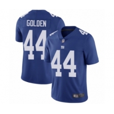 Men's New York Giants #44 Markus Golden Royal Blue Team Color Vapor Untouchable Elite Player Football Jersey