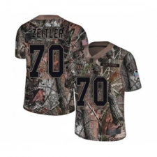 Youth New York Giants #70 Kevin Zeitler Limited Camo Rush Realtree Football Jersey
