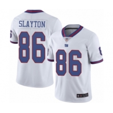 Men's New York Giants #86 Darius Slayton Elite White Rush Vapor Untouchable Football Jersey