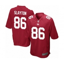 Men's New York Giants #86 Darius Slayton Game Red Alternate Football Jersey