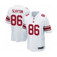 Men's New York Giants #86 Darius Slayton Game White Football Jersey