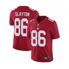 Men's New York Giants #86 Darius Slayton Red Alternate Vapor Untouchable Limited Player Football Jersey