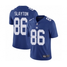 Men's New York Giants #86 Darius Slayton Royal Blue Team Color Vapor Untouchable Limited Player Football Jersey