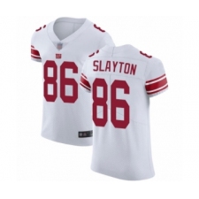 Men's New York Giants #86 Darius Slayton White Vapor Untouchable Elite Player Football Jersey