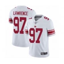 Men's New York Giants #97 Dexter Lawrence White Vapor Untouchable Limited Player Football Jersey