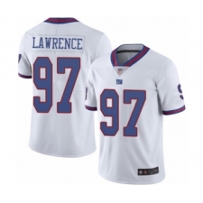 Youth New York Giants #97 Dexter Lawrence Limited White Rush Vapor Untouchable Football Jersey