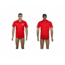 Ghana Blank Red Away Soccer Country Jersey