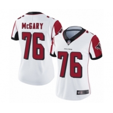 Women's Atlanta Falcons #76 Kaleb McGary White Vapor Untouchable Limited Player Football Jersey