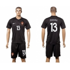 Portugal #13 Pereira SEC Away Soccer Country Jersey