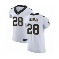 Men's New Orleans Saints #28 Latavius Murray White Vapor Untouchable Elite Player Football Jersey
