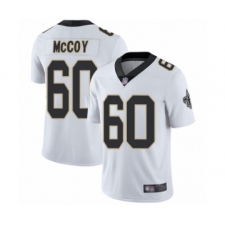Youth New Orleans Saints #60 Erik McCoy White Vapor Untouchable Limited Player Football Jersey