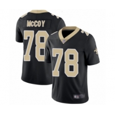 Youth New Orleans Saints #78 Erik McCoy Black Team Color Vapor Untouchable Limited Player Football Jersey