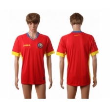 Romania Blank Away Soccer Country Jersey