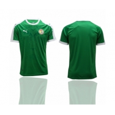 Senegal Blank Home Soccer Country Jersey