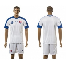 Slovakia Blank Home Soccer Country Jersey